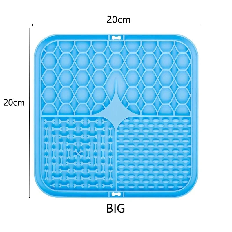 Silicone Lick Mat with Suction Cups