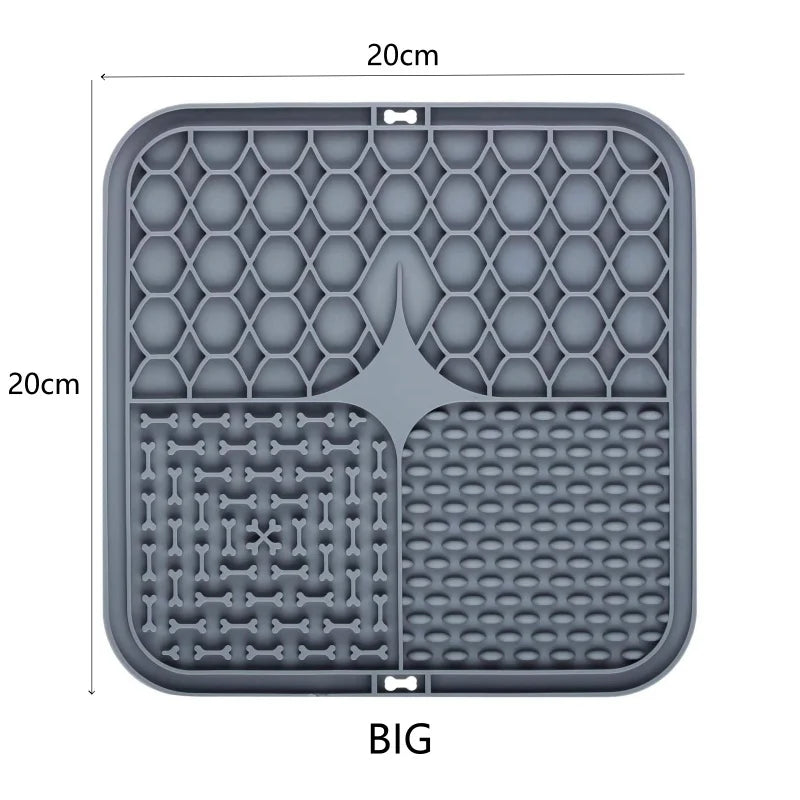 Silicone Lick Mat with Suction Cups