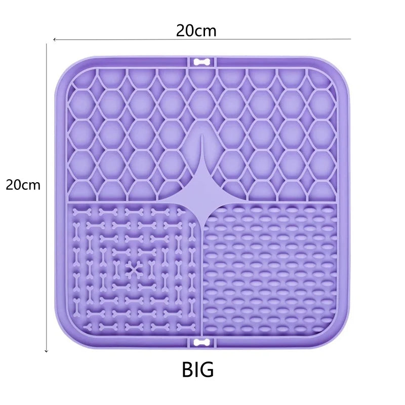 Silicone Lick Mat with Suction Cups
