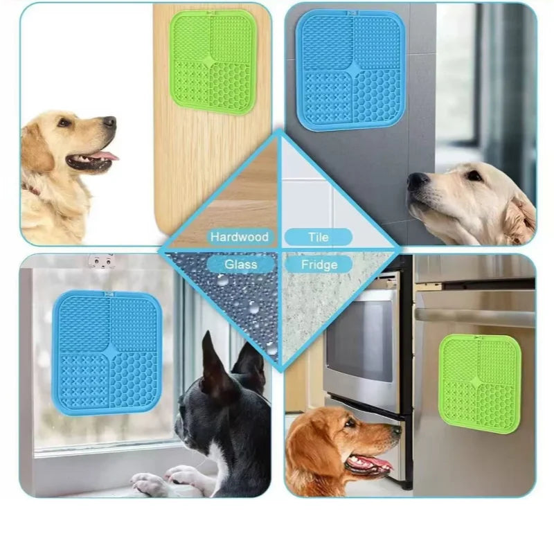 Silicone Lick Mat with Suction Cups