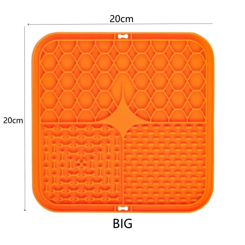 Silicone Lick Mat with Suction Cups