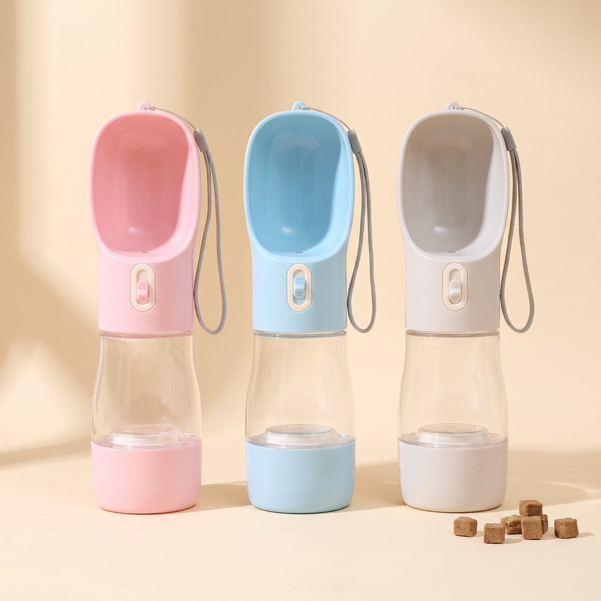 2-in-1 Dog Water & Food Travel Bottle