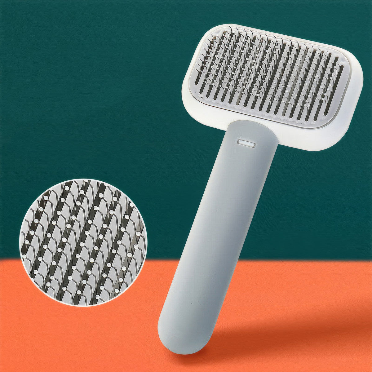 Self-Cleaning Pet Brush for Dogs & Cats