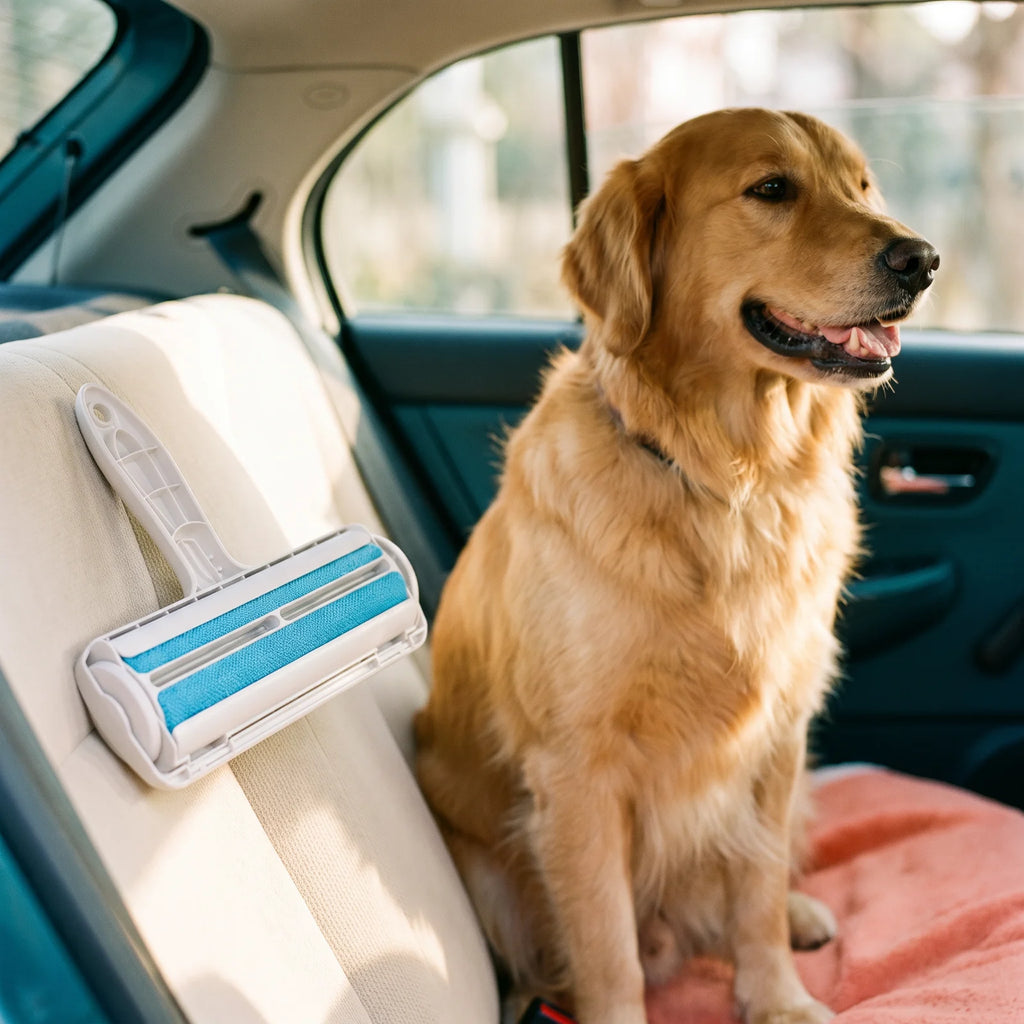 Self-Cleaning Pet Hair Remover Roller